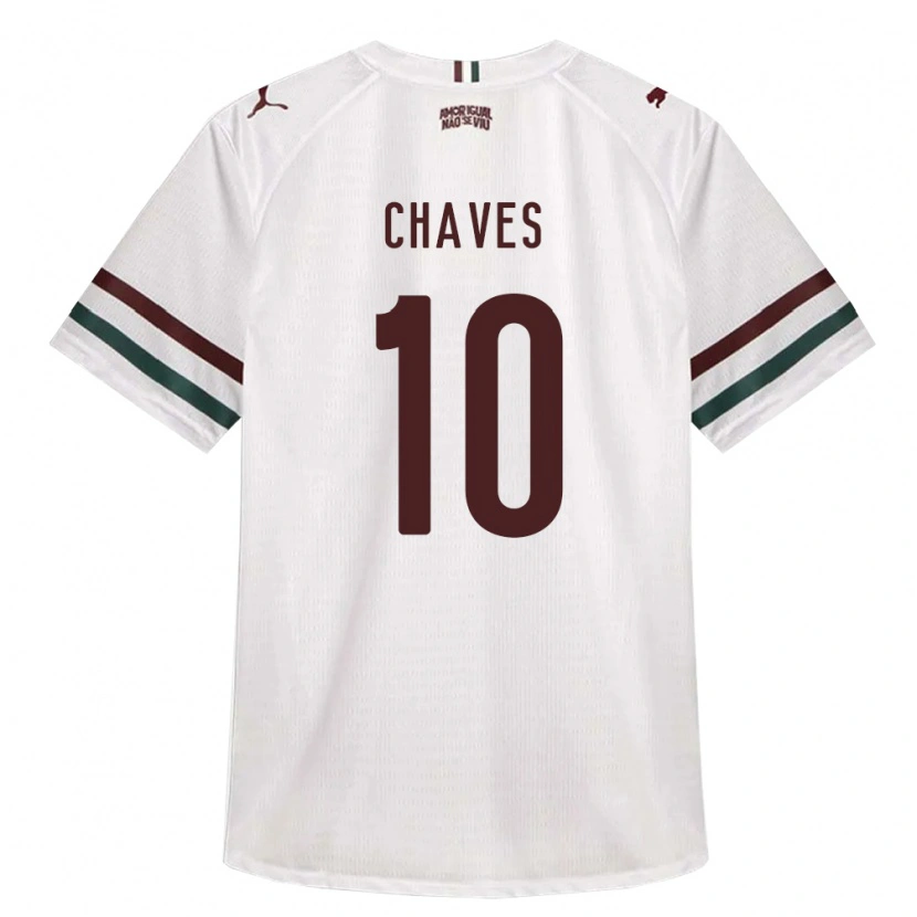 Danxen Mulher Camisola Carol Chaves #10 Branco Verde Borgonha Alternativa 2026/27 Camisa Brasil