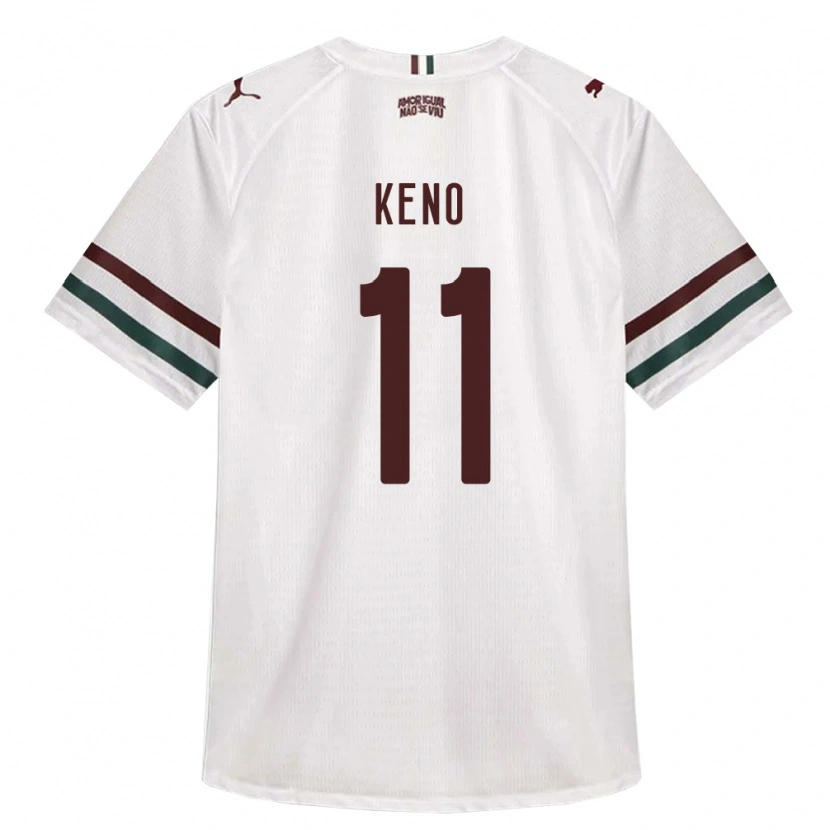 Danxen Mulher Camisola Keno #11 Branco Verde Borgonha Alternativa 2026/27 Camisa Brasil