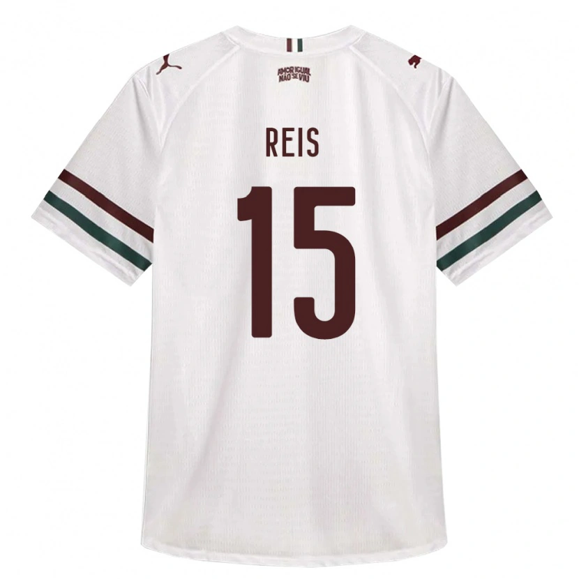 Danxen Mulher Camisola Matheus Reis #15 Branco Verde Borgonha Alternativa 2026/27 Camisa Brasil
