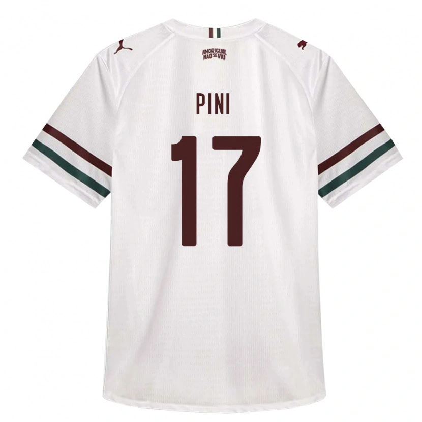 Danxen Mulher Camisola Camila Pini #17 Branco Verde Borgonha Alternativa 2026/27 Camisa Brasil