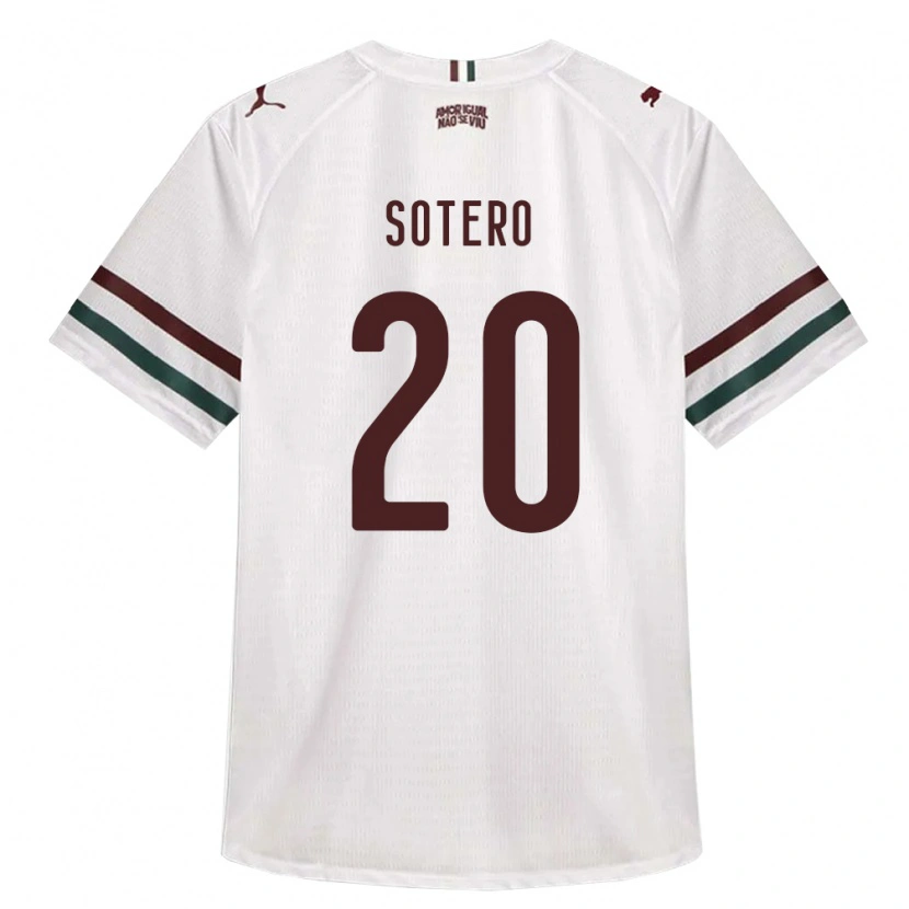 Danxen Mulher Camisola Kamilla Sotero #20 Branco Verde Borgonha Alternativa 2026/27 Camisa Brasil