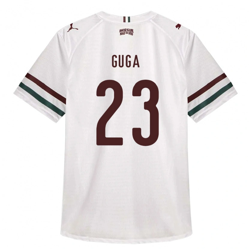 Danxen Mulher Camisola Guga #23 Branco Verde Borgonha Alternativa 2026/27 Camisa Brasil