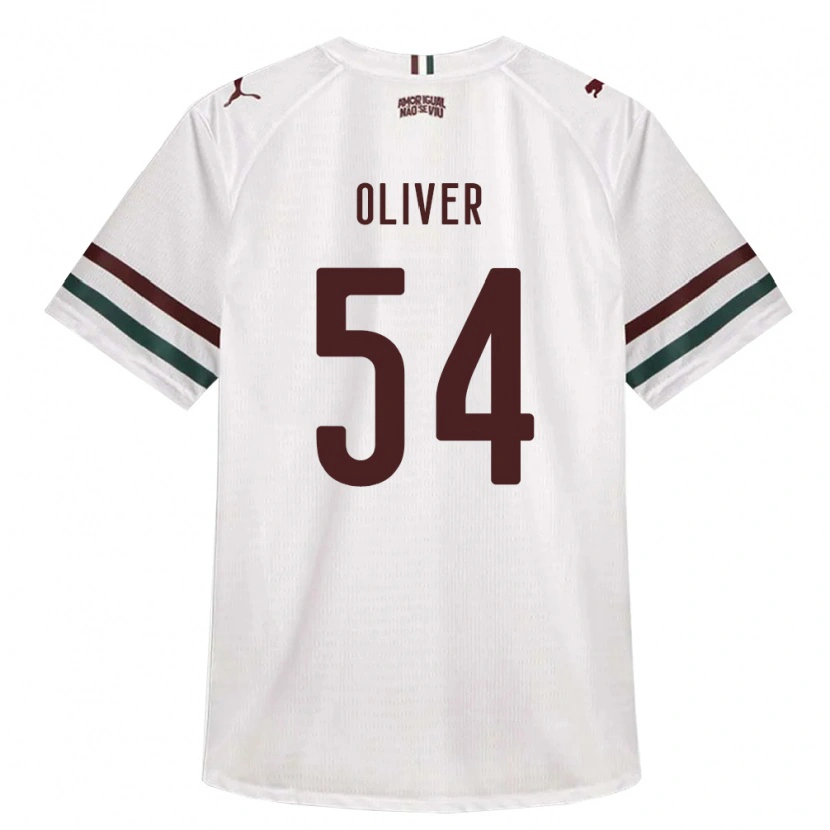 Danxen Mulher Camisola Oliver Martins #54 Branco Verde Borgonha Alternativa 2026/27 Camisa Brasil