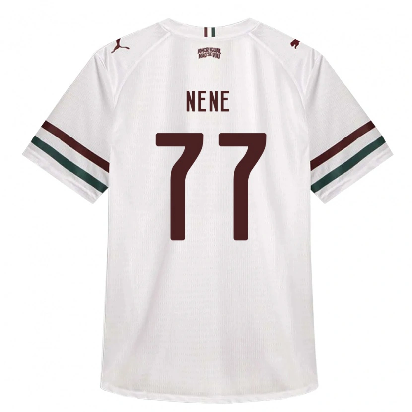 Danxen Mulher Camisola Nene #77 Branco Verde Borgonha Alternativa 2026/27 Camisa Brasil