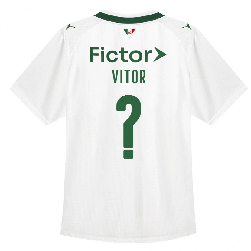 Danxen Mulher Camisola Erick Vitor #0 Verde Branco Alternativa 2026/27 Camisa Brasil