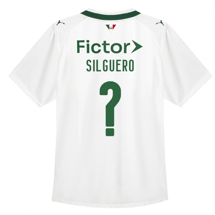 Danxen Mulher Camisola Junior Silguero #0 Verde Branco Alternativa 2026/27 Camisa Brasil