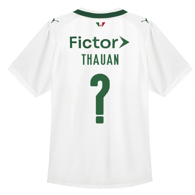 Danxen Mulher Camisola Thauan Da Silva Eugênio #0 Verde Branco Alternativa 2026/27 Camisa Brasil
