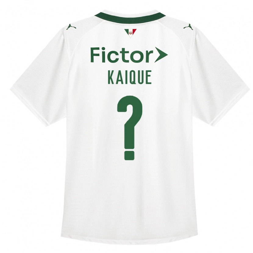 Danxen Mulher Camisola Kaique Gabriel Da Conceição #0 Verde Branco Alternativa 2026/27 Camisa Brasil
