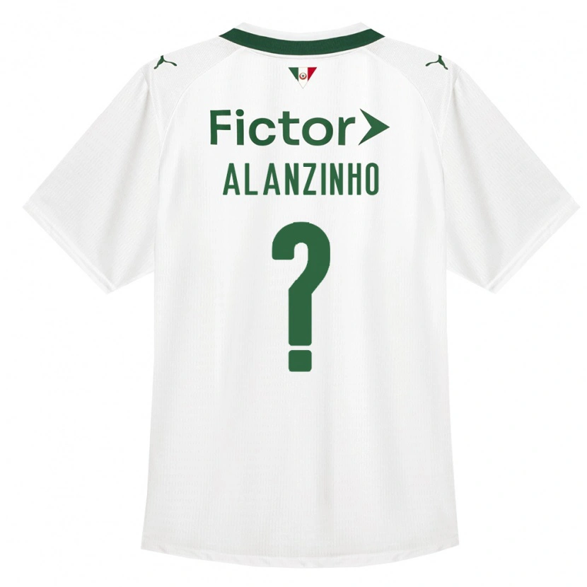 Danxen Mulher Camisola Alanzinho #0 Verde Branco Alternativa 2026/27 Camisa Brasil