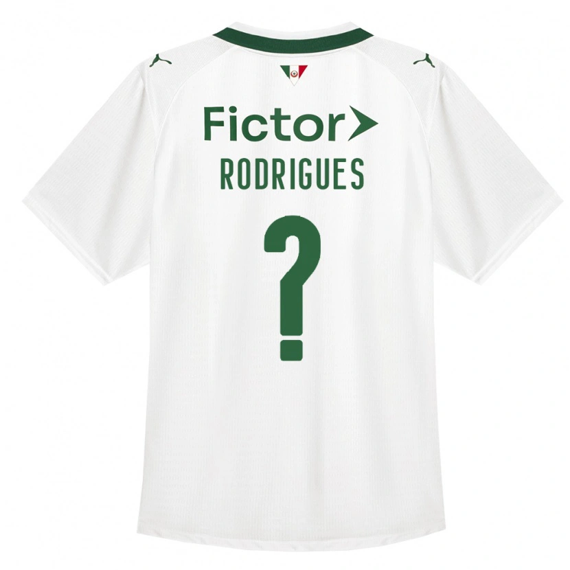 Danxen Mulher Camisola César Rodrigues #0 Verde Branco Alternativa 2026/27 Camisa Brasil
