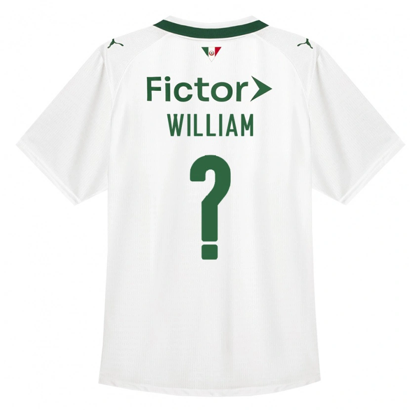 Danxen Mulher Camisola William #0 Verde Branco Alternativa 2026/27 Camisa Brasil