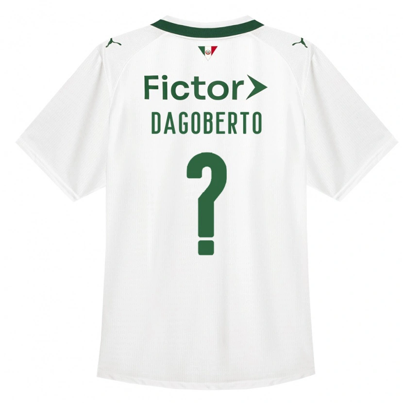 Danxen Mulher Camisola Dagoberto #0 Verde Branco Alternativa 2026/27 Camisa Brasil