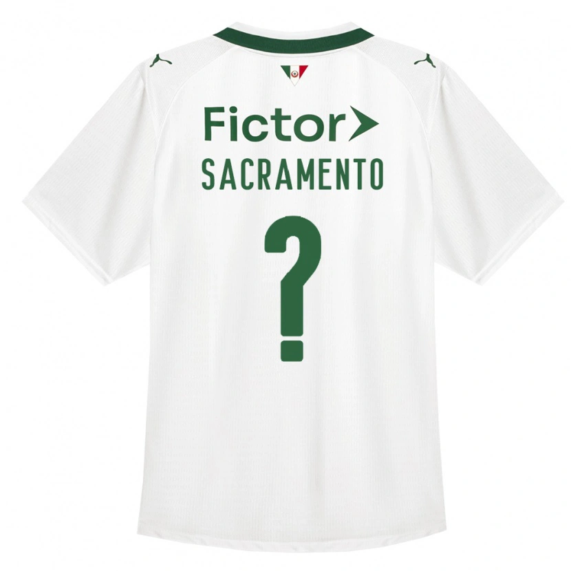 Danxen Mulher Camisola Wendell Sacramento #0 Verde Branco Alternativa 2026/27 Camisa Brasil