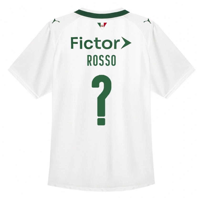 Danxen Mulher Camisola Romer Rosso #0 Verde Branco Alternativa 2026/27 Camisa Brasil