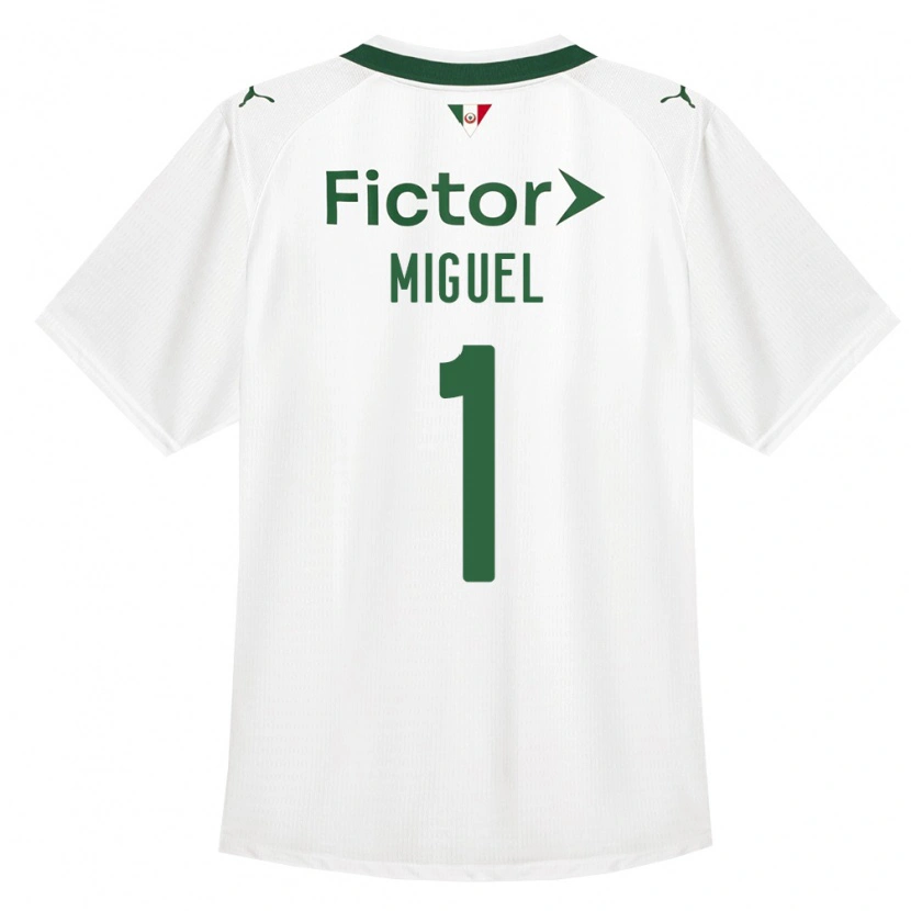 Danxen Mulher Camisola Carlos Miguel #1 Verde Branco Alternativa 2026/27 Camisa Brasil