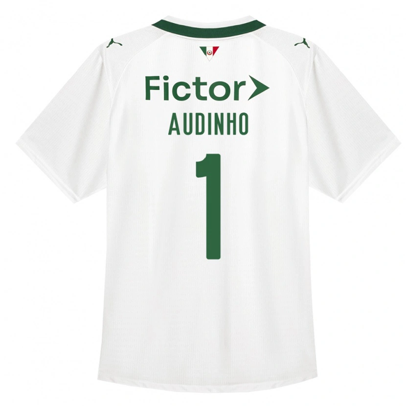Danxen Mulher Camisola Audo Ventilari Albuquerque Da Costa #1 Verde Branco Alternativa 2026/27 Camisa Brasil