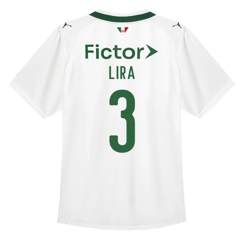 Danxen Mulher Camisola Guilherme Lira #3 Verde Branco Alternativa 2026/27 Camisa Brasil