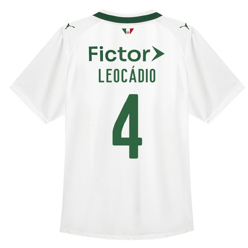 Danxen Mulher Camisola Isaac Leocádio #4 Verde Branco Alternativa 2026/27 Camisa Brasil