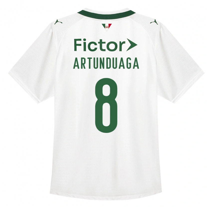 Danxen Mulher Camisola Grover Artunduaga #8 Verde Branco Alternativa 2026/27 Camisa Brasil