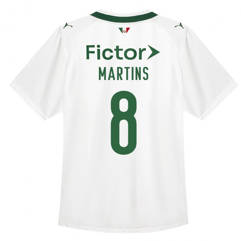Danxen Mulher Camisola Diany Martins #8 Verde Branco Alternativa 2026/27 Camisa Brasil
