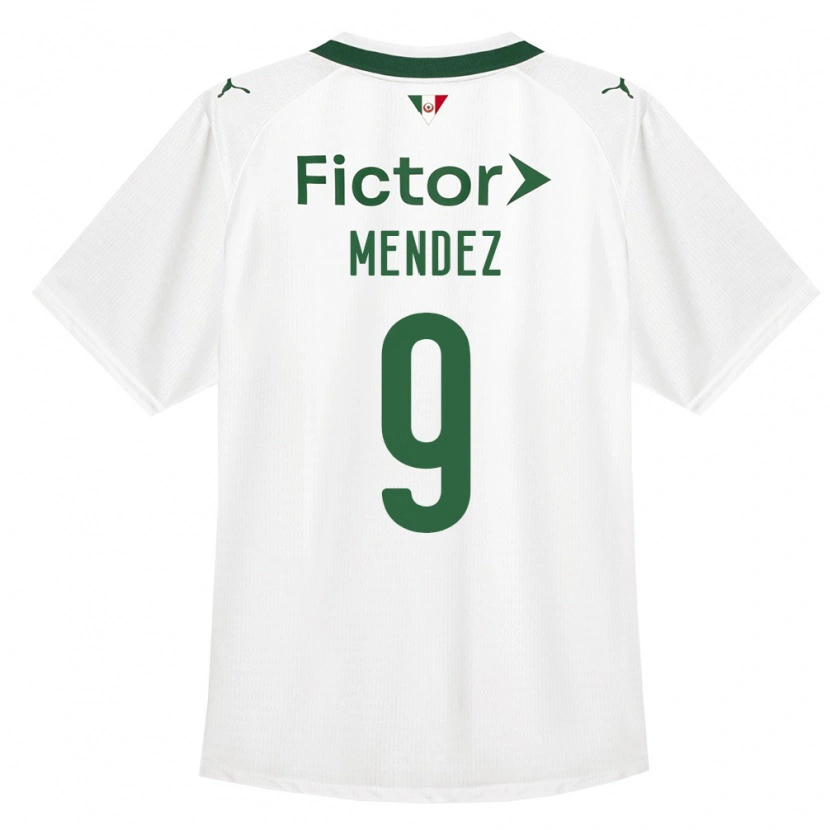Danxen Mulher Camisola Cesar Mendez #9 Verde Branco Alternativa 2026/27 Camisa Brasil