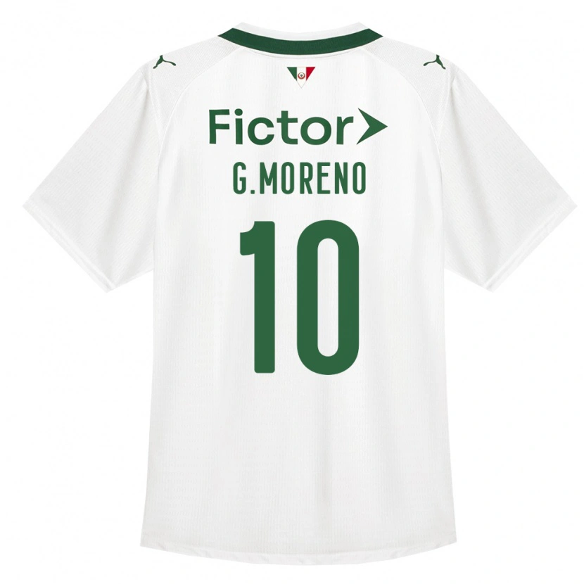 Danxen Mulher Camisola Gerardo Moreno #10 Verde Branco Alternativa 2026/27 Camisa Brasil