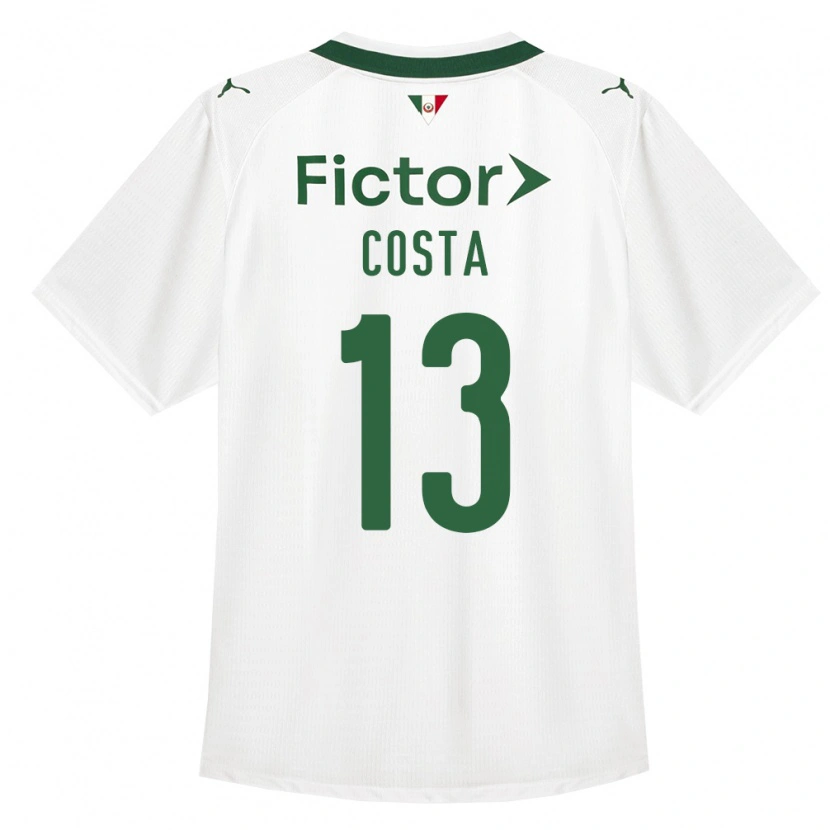 Danxen Mulher Camisola Enzo Costa #13 Verde Branco Alternativa 2026/27 Camisa Brasil