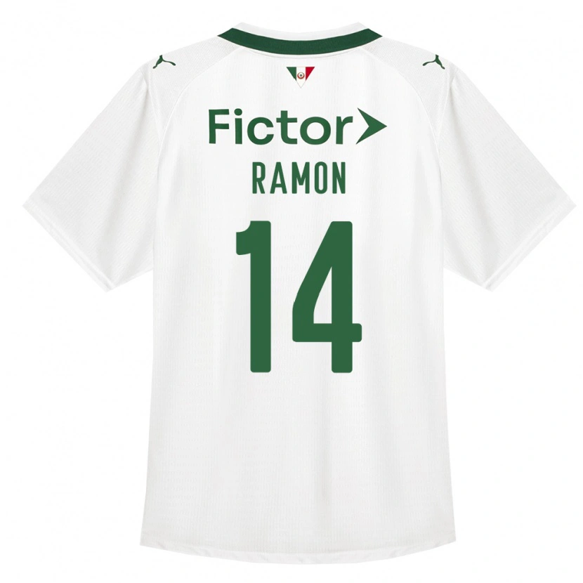 Danxen Mulher Camisola Luccas Ramon #14 Verde Branco Alternativa 2026/27 Camisa Brasil