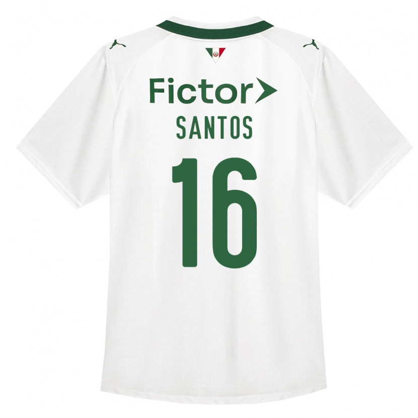 Danxen Mulher Camisola Gaby Santos #16 Verde Branco Alternativa 2026/27 Camisa Brasil