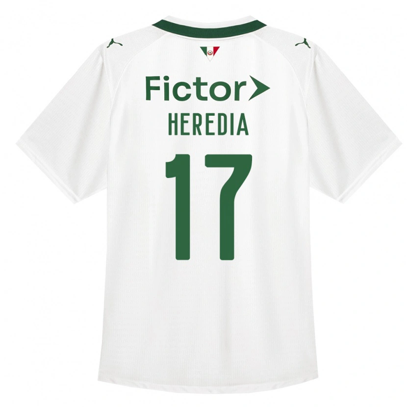 Danxen Mulher Camisola Jesus Heredia #17 Verde Branco Alternativa 2026/27 Camisa Brasil