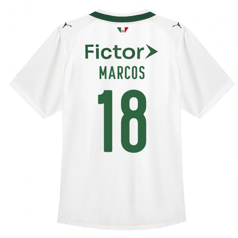 Danxen Mulher Camisola Antônio Marcos #18 Verde Branco Alternativa 2026/27 Camisa Brasil