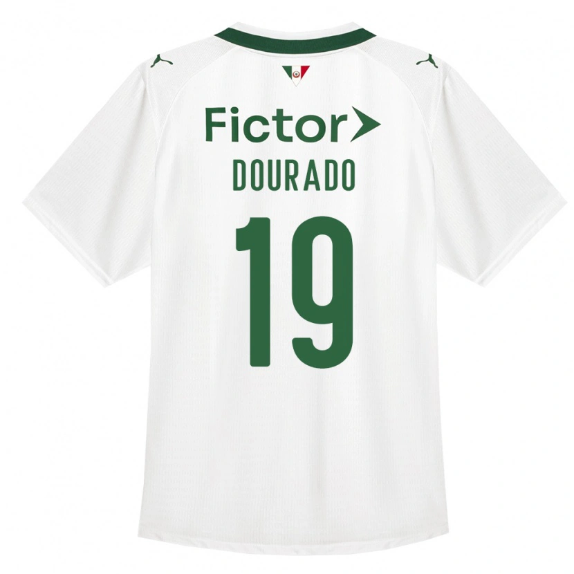 Danxen Mulher Camisola Murilo Dourado #19 Verde Branco Alternativa 2026/27 Camisa Brasil