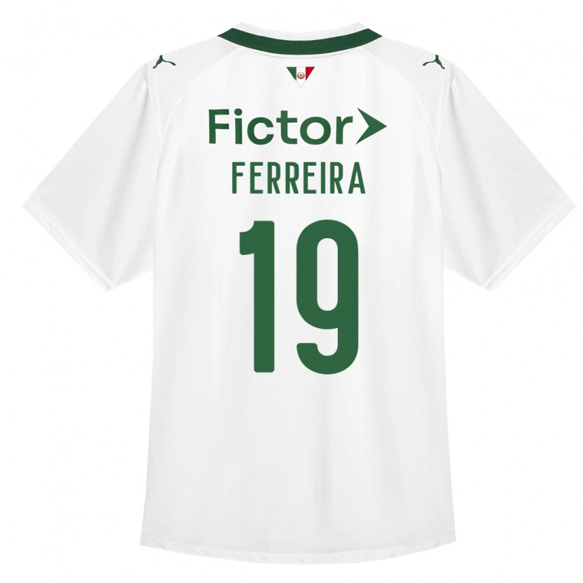Danxen Mulher Camisola Letícia Ferreira #19 Verde Branco Alternativa 2026/27 Camisa Brasil