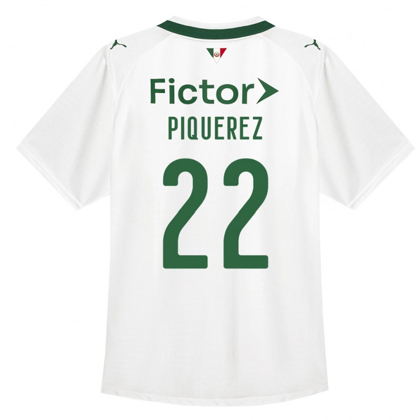 Danxen Mulher Camisola Joaquín Piquerez #22 Verde Branco Alternativa 2026/27 Camisa Brasil