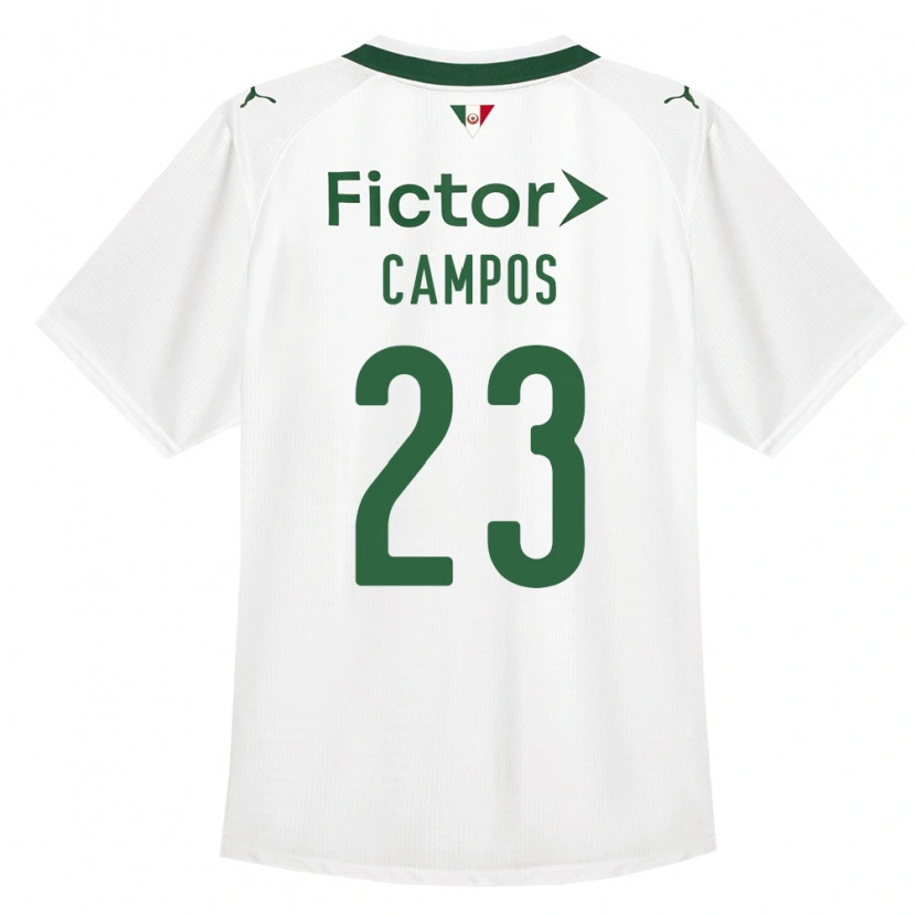 Danxen Mulher Camisola Victor Campos #23 Verde Branco Alternativa 2026/27 Camisa Brasil