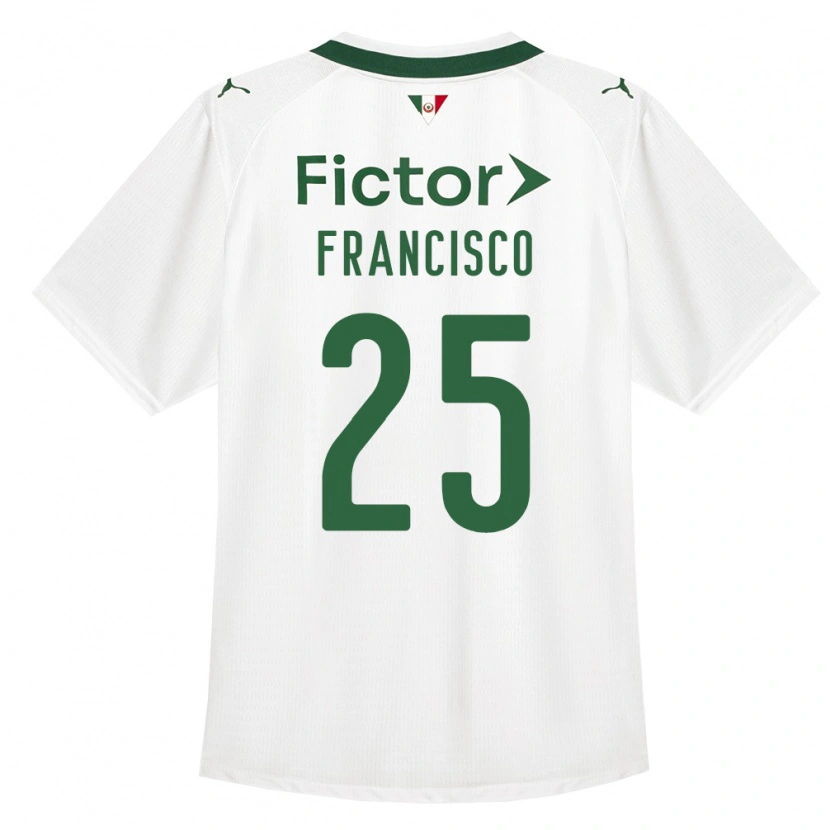 Danxen Mulher Camisola Juan Francisco #25 Verde Branco Alternativa 2026/27 Camisa Brasil