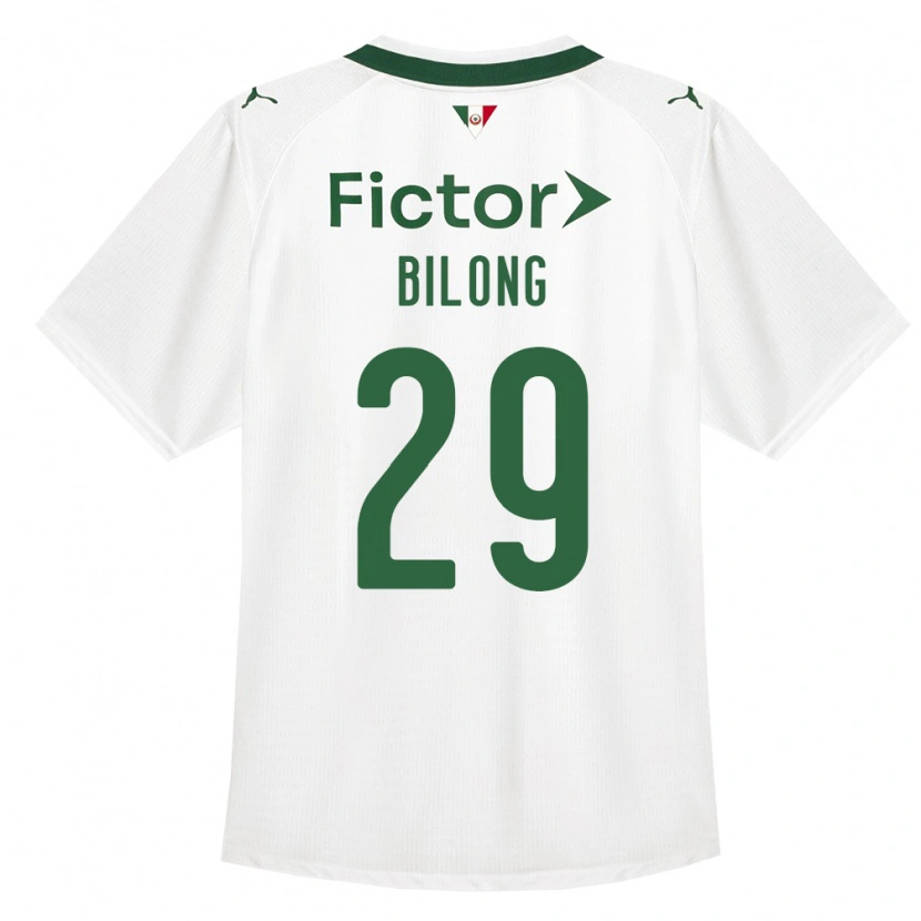Danxen Mulher Camisola Miguel Bilong #29 Verde Branco Alternativa 2026/27 Camisa Brasil