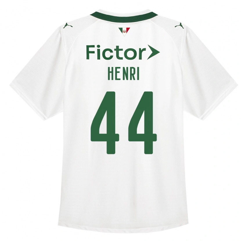 Danxen Mulher Camisola Henri #44 Verde Branco Alternativa 2026/27 Camisa Brasil