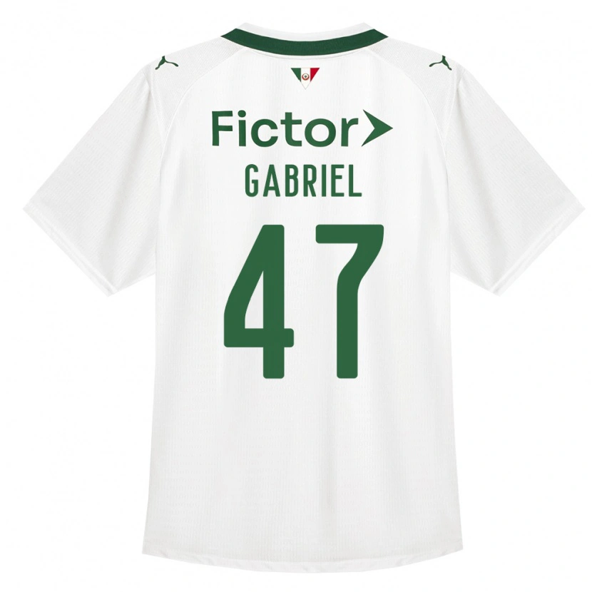 Danxen Mulher Camisola Victor Gabriel #47 Verde Branco Alternativa 2026/27 Camisa Brasil