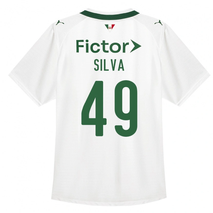 Danxen Mulher Camisola Gabriel Silva #49 Verde Branco Alternativa 2026/27 Camisa Brasil