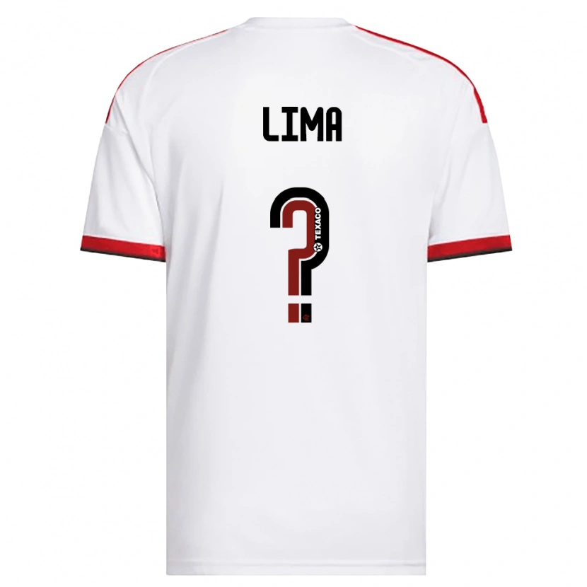Danxen Mulher Camisola Yasmin Lima #0 Branco Vermelho Preto Alternativa 2026/27 Camisa Brasil
