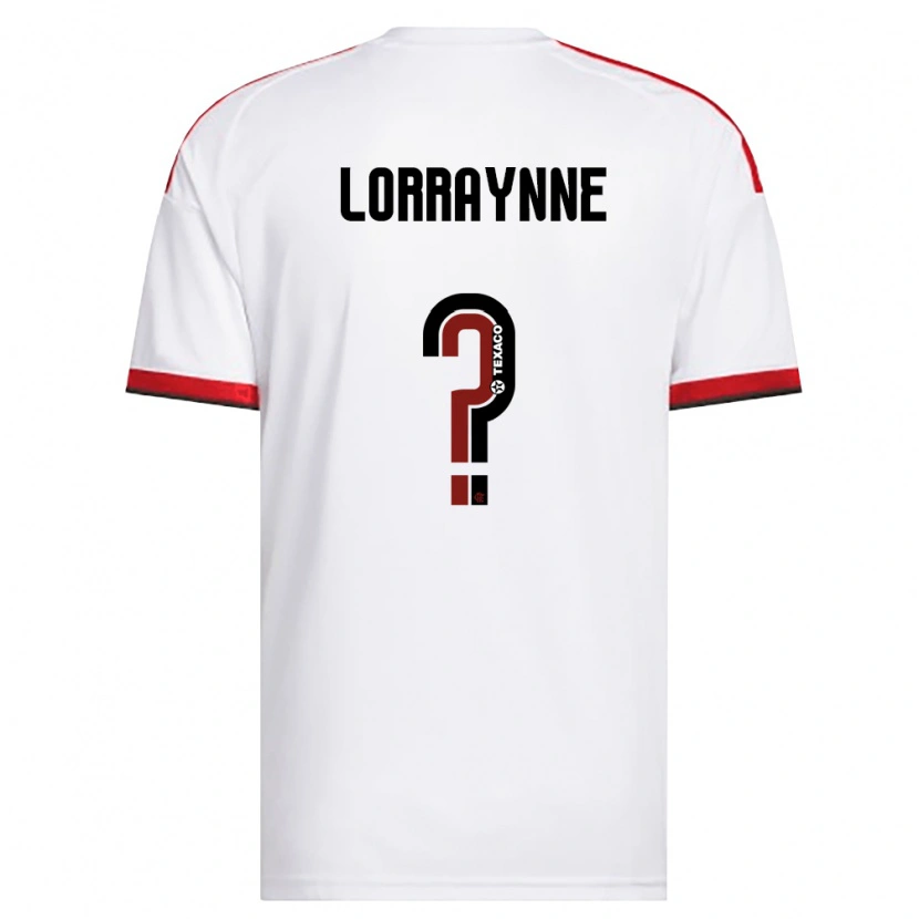 Danxen Mulher Camisola Lorraynne #0 Branco Vermelho Preto Alternativa 2026/27 Camisa Brasil