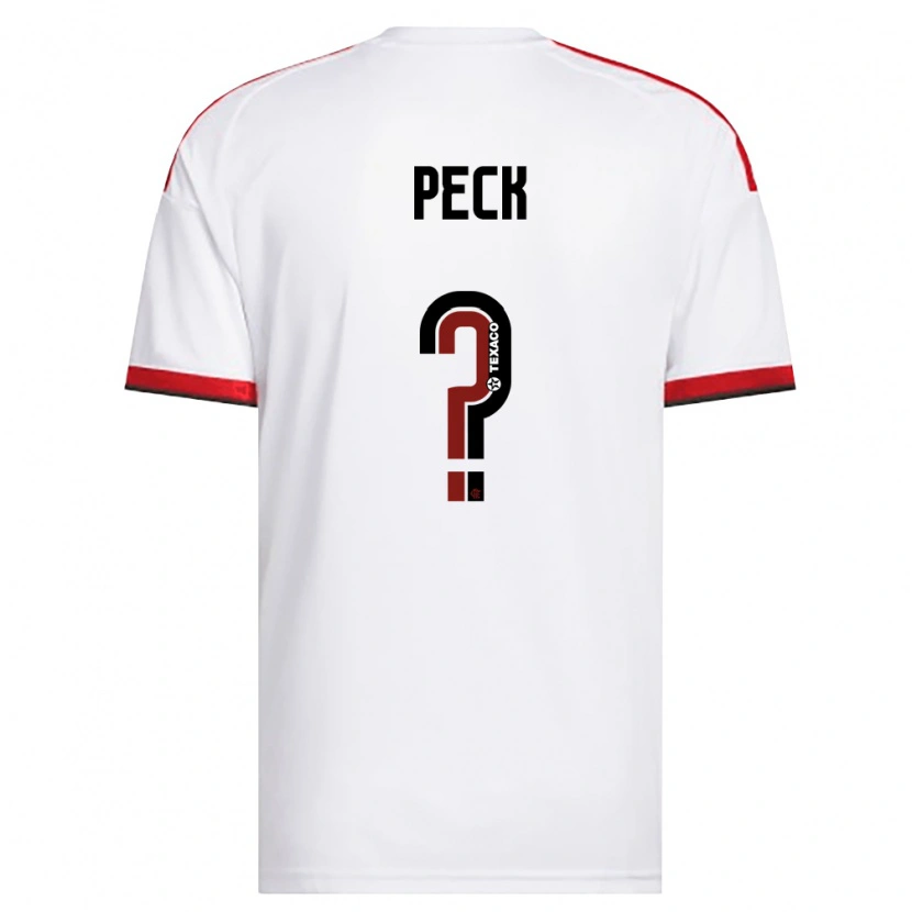 Danxen Mulher Camisola Maria Peck #0 Branco Vermelho Preto Alternativa 2026/27 Camisa Brasil