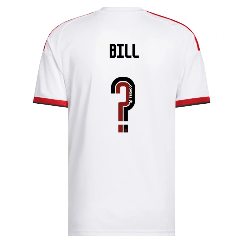 Danxen Mulher Camisola Bill #0 Branco Vermelho Preto Alternativa 2026/27 Camisa Brasil