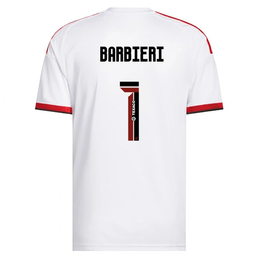 Danxen Mulher Camisola Gabi Barbieri #1 Branco Vermelho Preto Alternativa 2026/27 Camisa Brasil