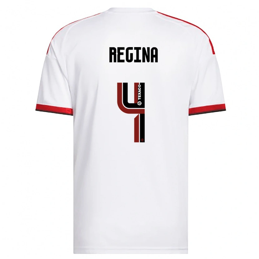 Danxen Mulher Camisola Thaís Regina #4 Branco Vermelho Preto Alternativa 2026/27 Camisa Brasil