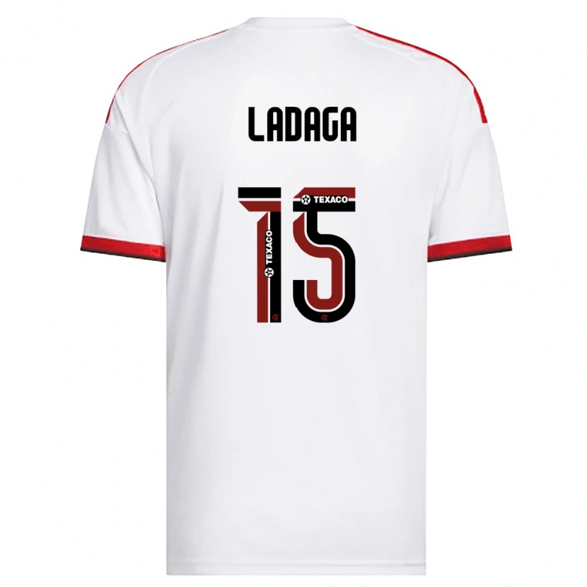 Danxen Mulher Camisola Carol Ladaga #15 Branco Vermelho Preto Alternativa 2026/27 Camisa Brasil