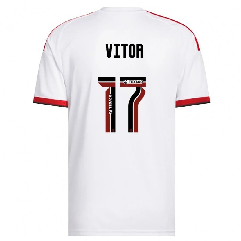 Danxen Mulher Camisola João Vitor #17 Branco Vermelho Preto Alternativa 2026/27 Camisa Brasil