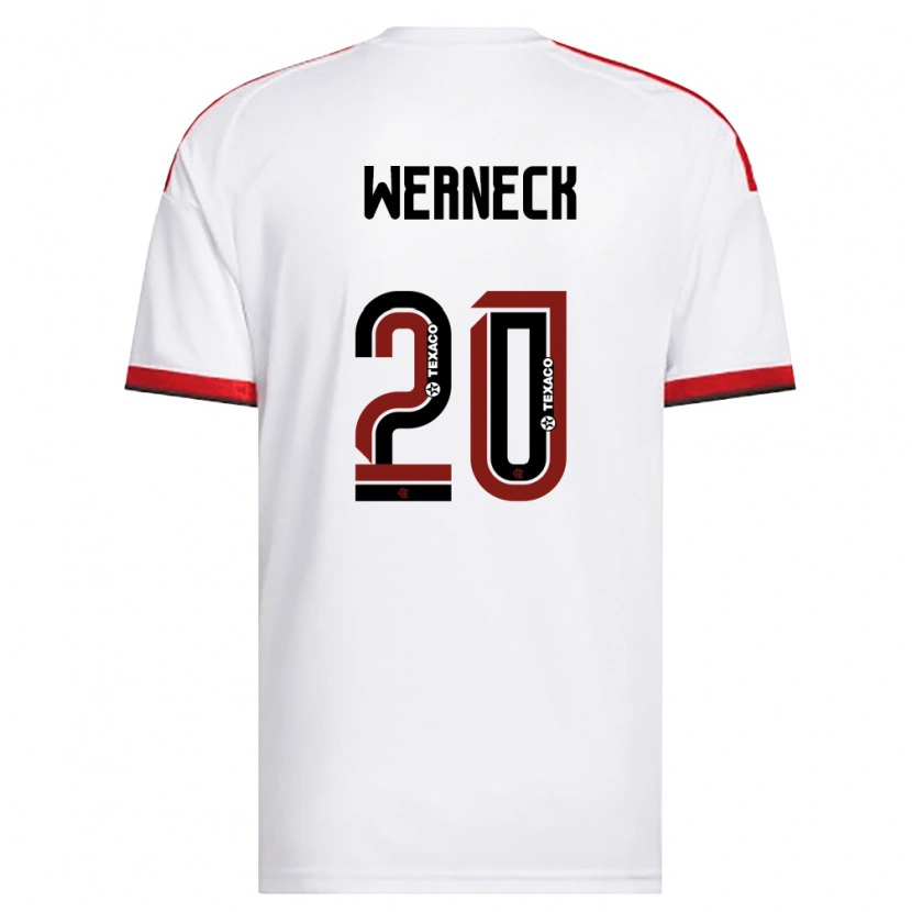 Danxen Mulher Camisola Gabriel Werneck #20 Branco Vermelho Preto Alternativa 2026/27 Camisa Brasil