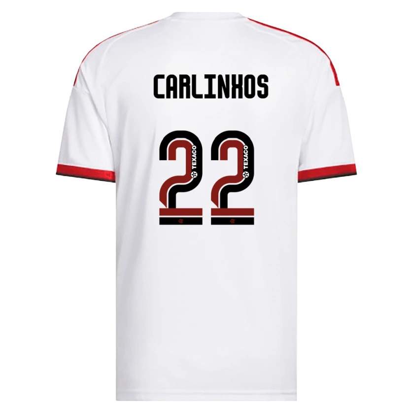 Danxen Mulher Camisola Carlinhos #22 Branco Vermelho Preto Alternativa 2026/27 Camisa Brasil